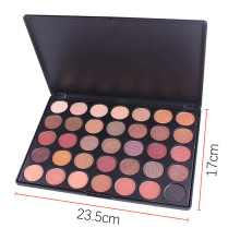 Private label vegan makeup eyeshadow Custom colors warm matte shimmer eyeshadow palette